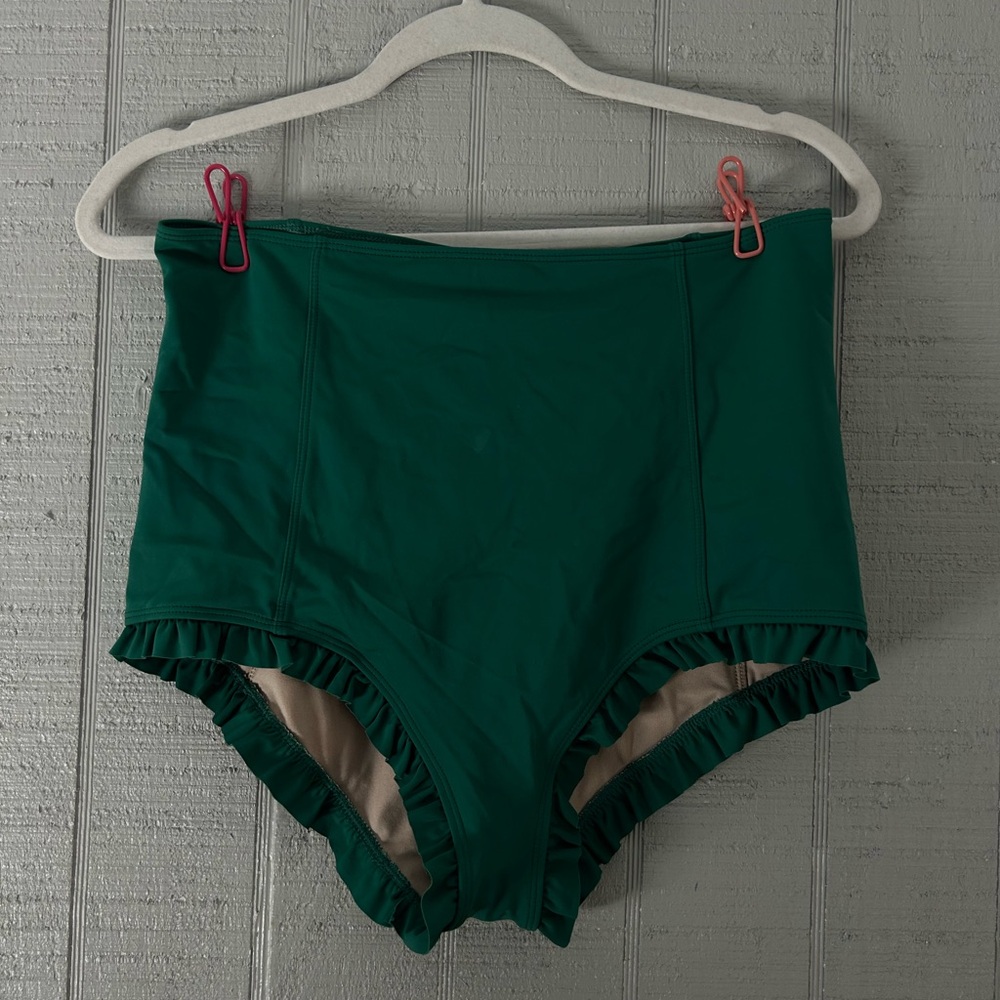 Kortni Jeane Teal Bikini Bottoms